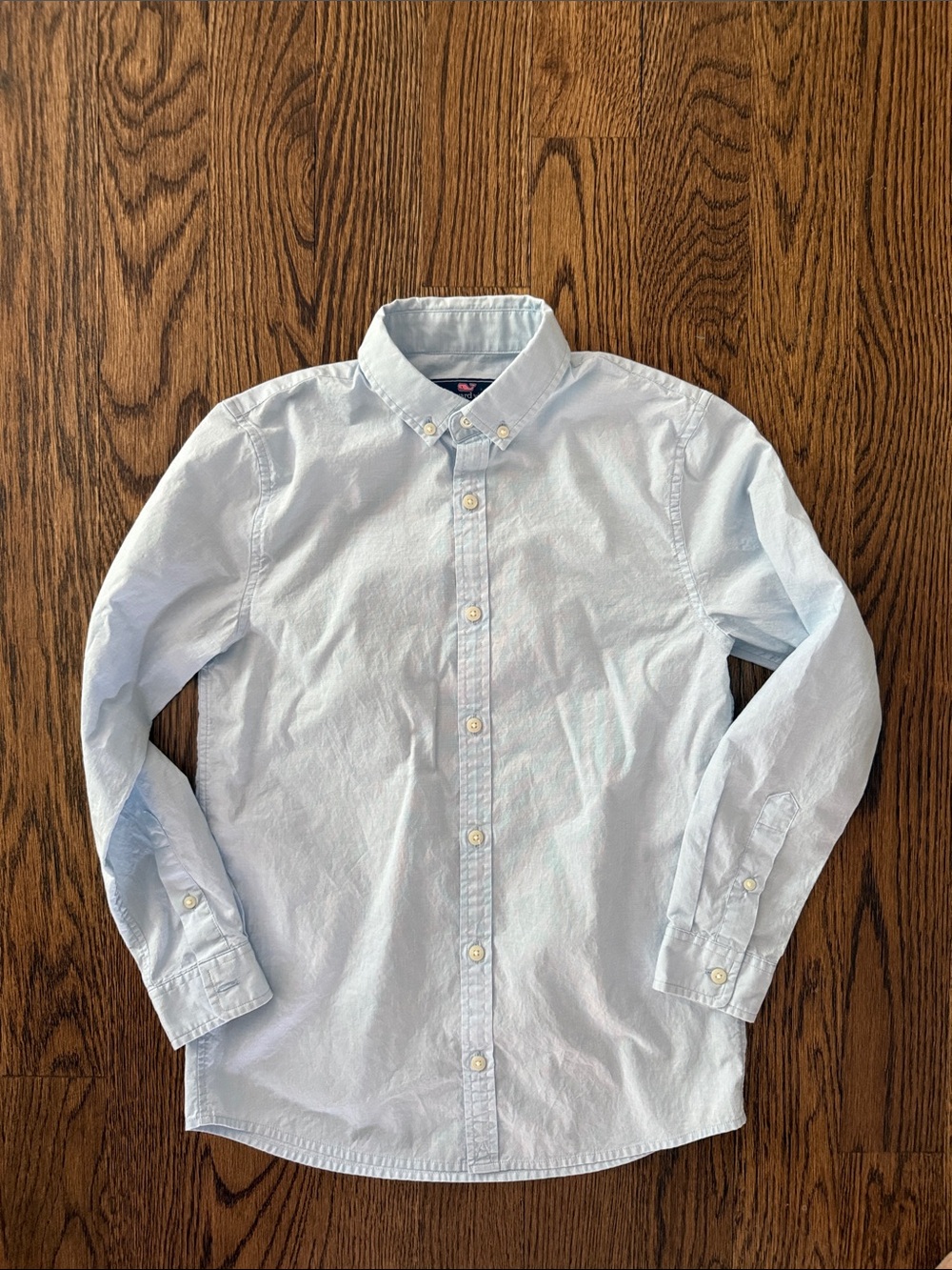 Vineyard Vines Pale Blue Button-Down Shirt for Kids